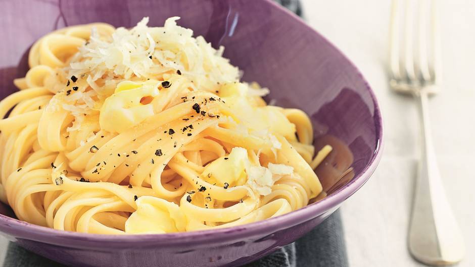 Pasta Cacio e Pepe - klassisch römisch